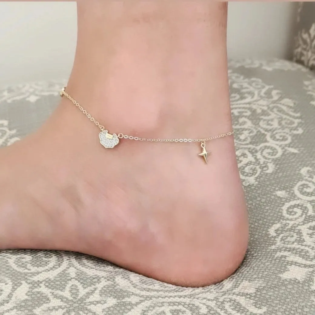 14k Gold Filled Anklet