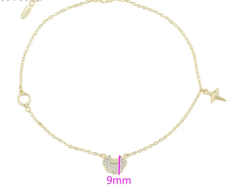 14k Gold Filled Anklet