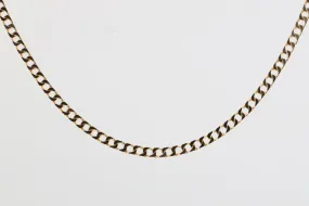 18.5 14k Yellow Gold Cuban Chain Necklace (12.61g.)