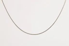 20.5 14k White Gold Foxtail Chain Necklace (5.56g.)