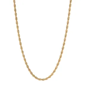 3mm GOLD Rope Chain