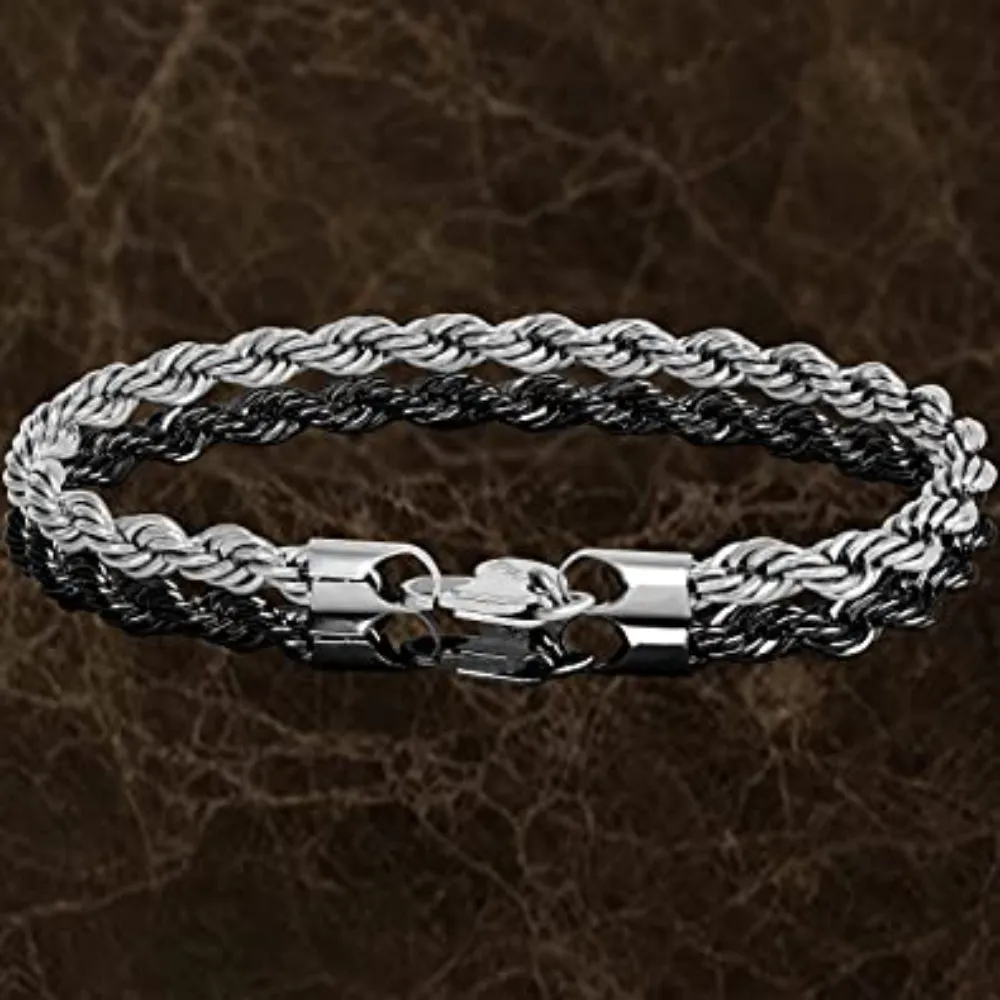 6mm Rope Chain Bracelet