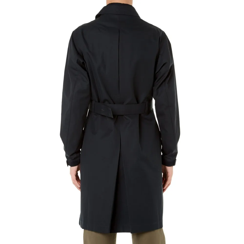 Acronym J39-S Light Shell Gabardine Trench CoatBlack