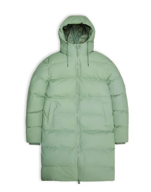 Alta Long Puffer Jacket Haze | Rains | Watch Wear