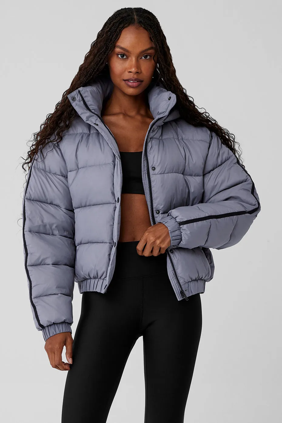 Aspen Love Puffer Jacket - Fog