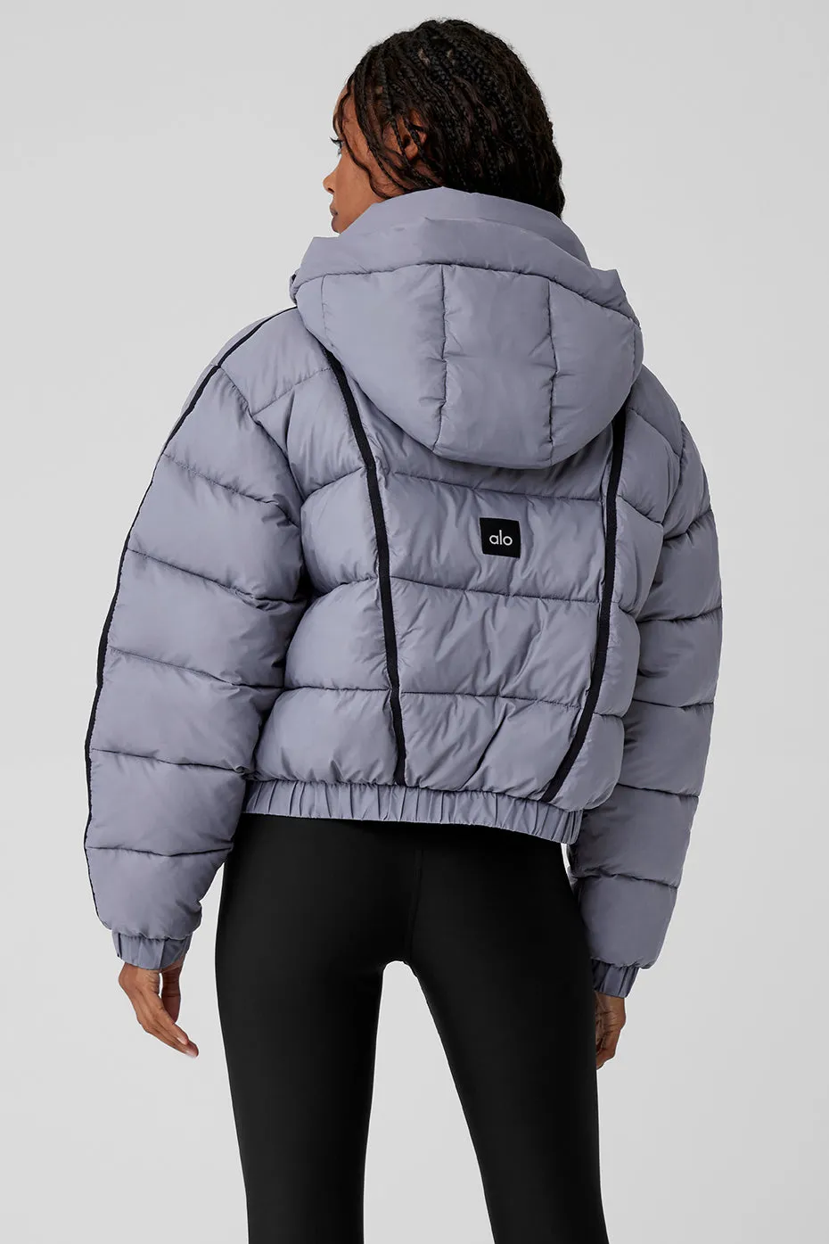 Aspen Love Puffer Jacket - Fog