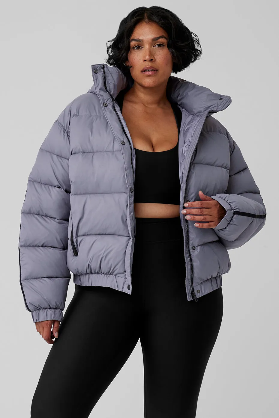 Aspen Love Puffer Jacket - Fog