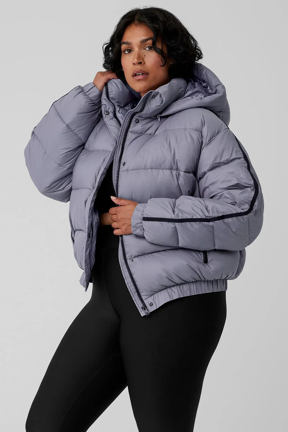 Aspen Love Puffer Jacket - Fog