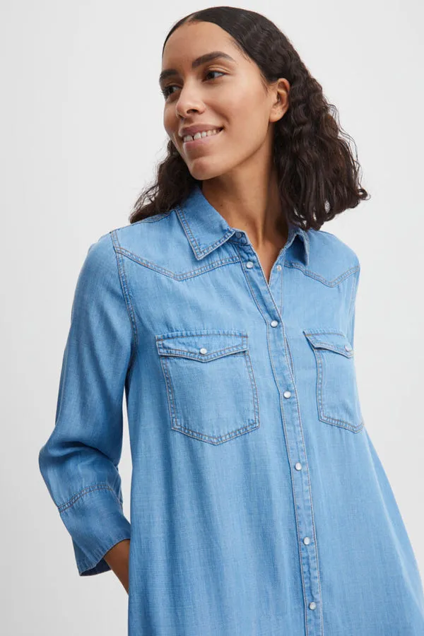 B Young Lana Denim Dress