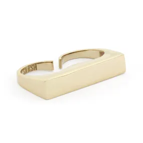 Bar Double Finger Ring