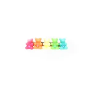 Bari Lynn Gummy Bear Hair Clip - Neon