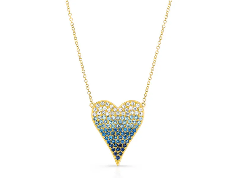 BELLE OMBRE HEART NECKLACE