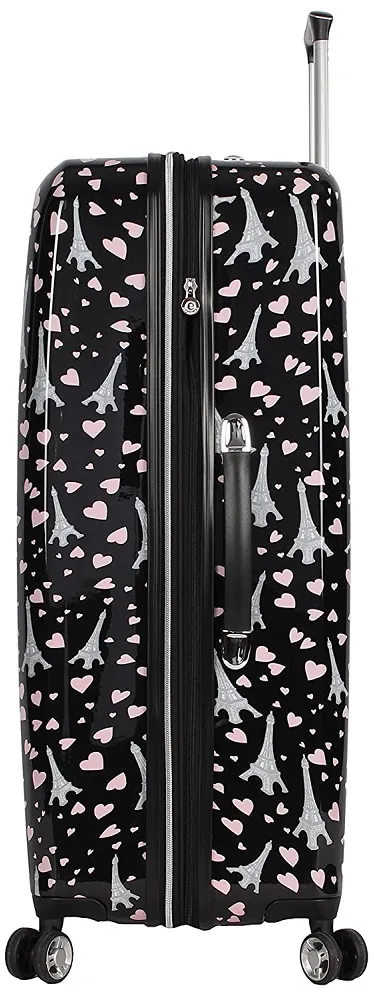 Betsey Johnson Paris Love 3-Piece Luggage Set 