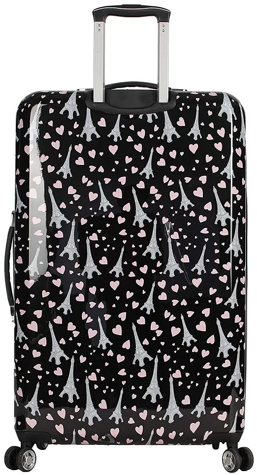 Betsey Johnson Paris Love 3-Piece Luggage Set 