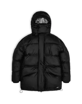 Block Puffer Jacket Black | Rains | Watch Wear