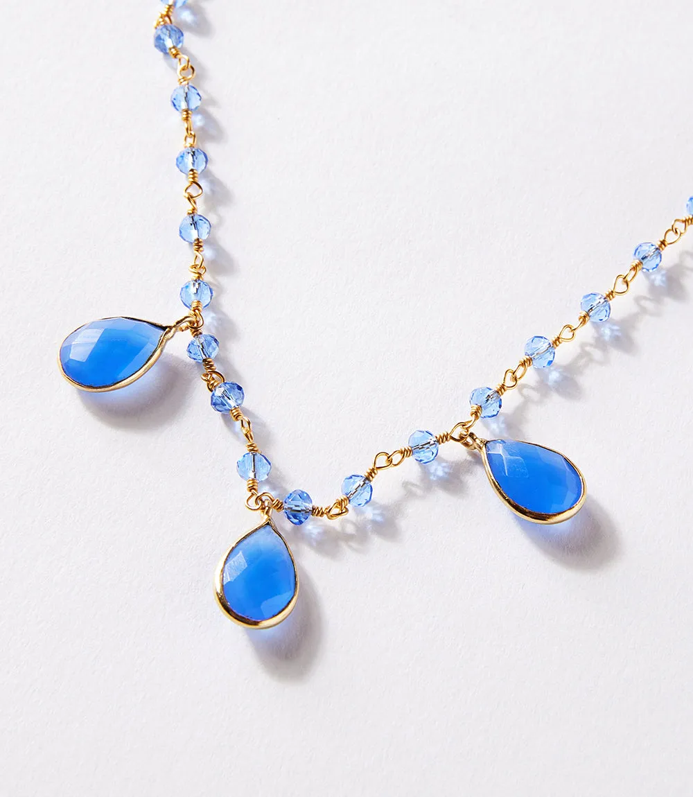 Blue Chalcedony Necklace