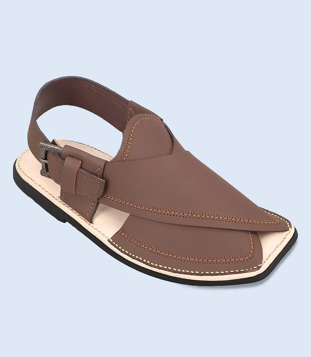 BM5504-BROWN-Men Peshawari's