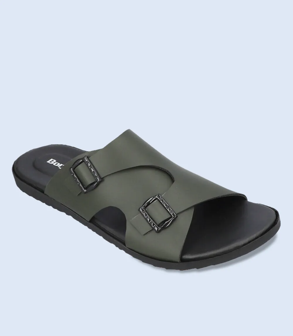 BM5620-GREEN-Men Slippers