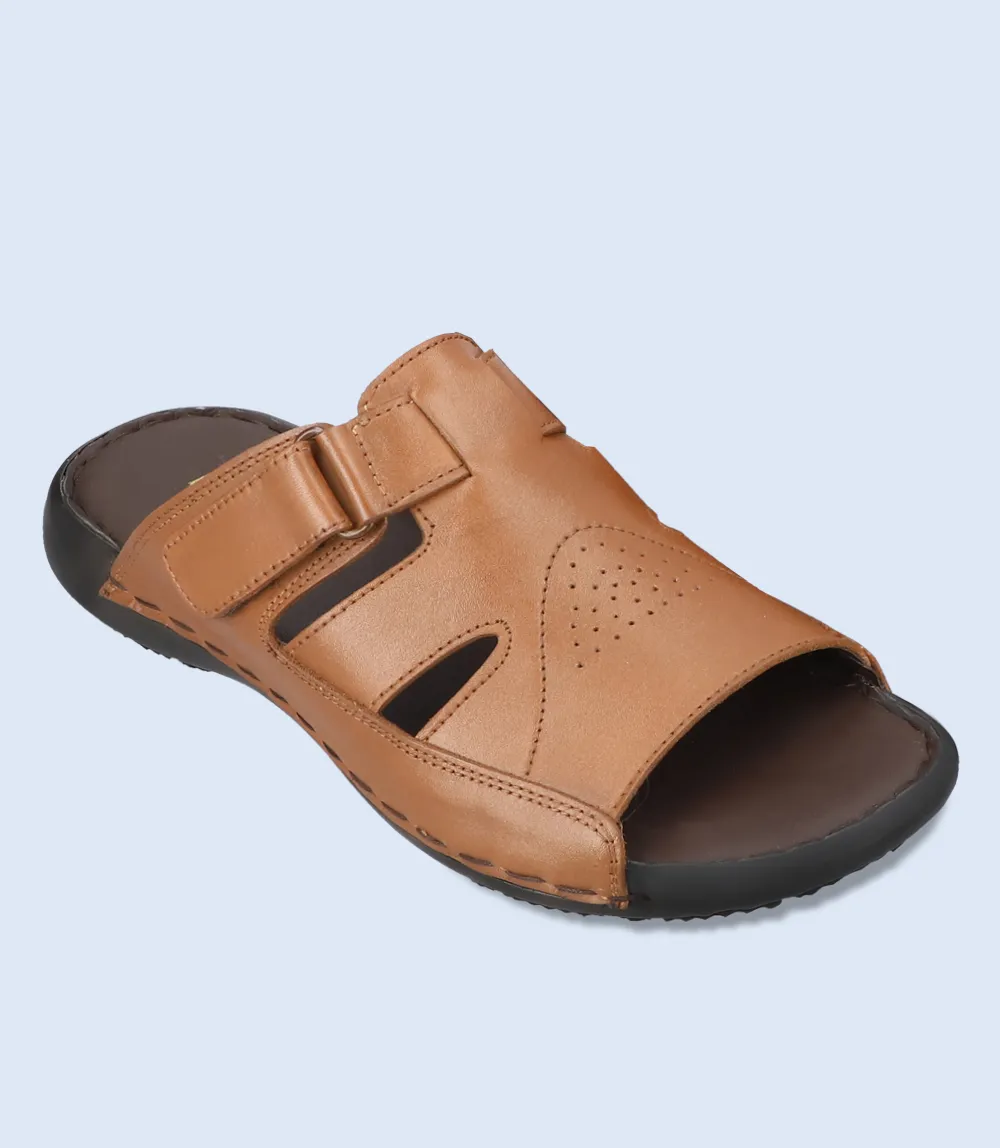 BM5668-BROWN-Men Slipper