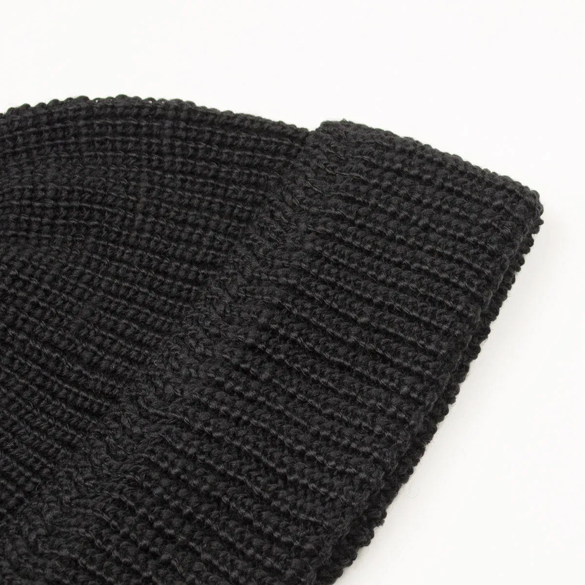 cableami - Wool Beanie - Black