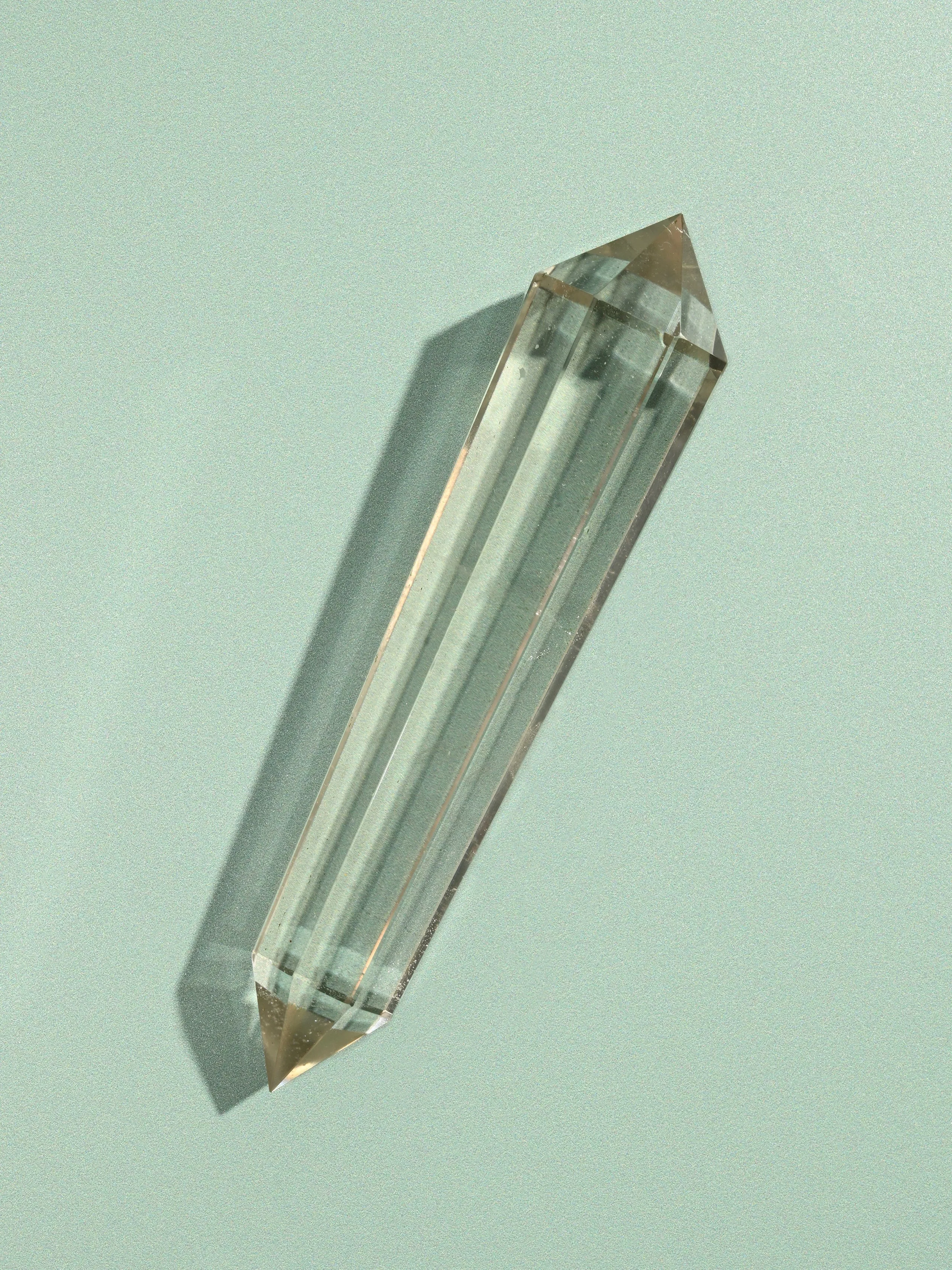 Clear Quartz Crystal Wand Generator - 8 Facets