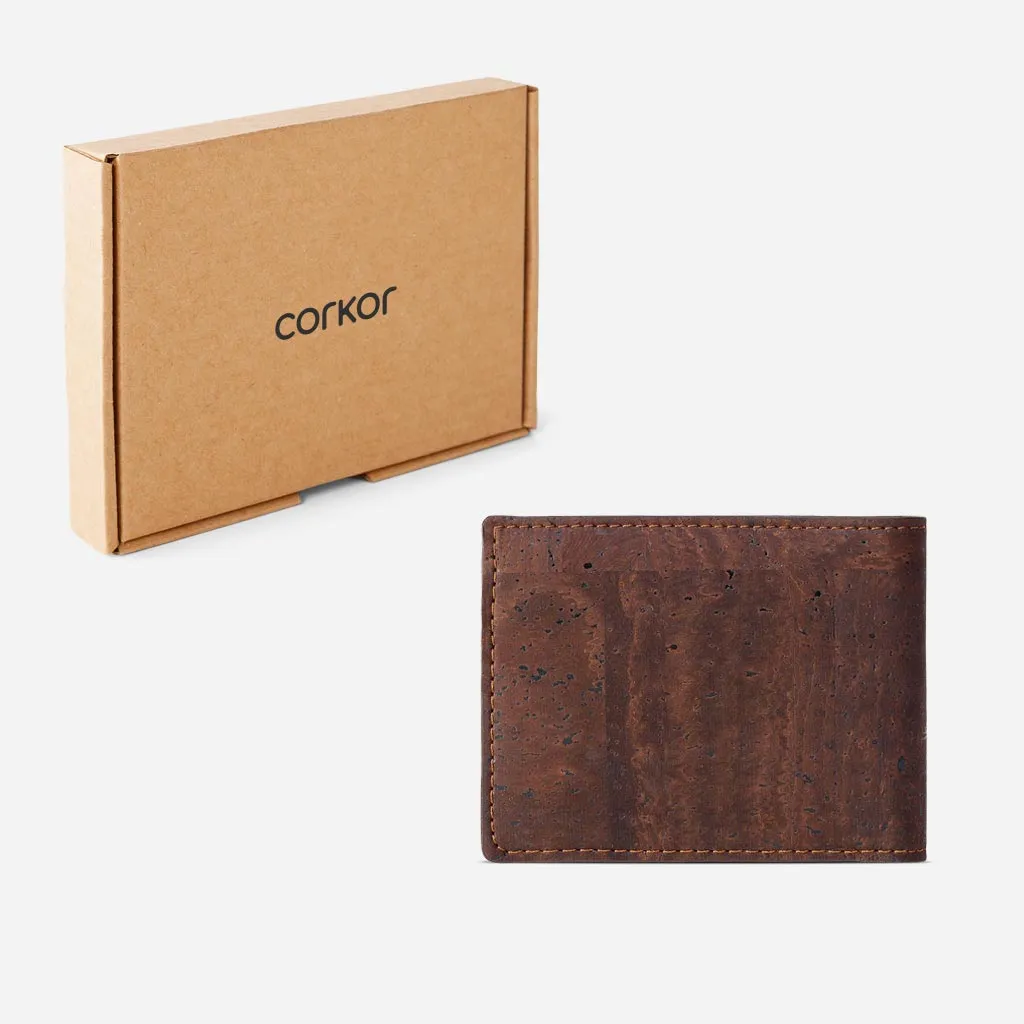 Cork Wallet With Coin Pocket