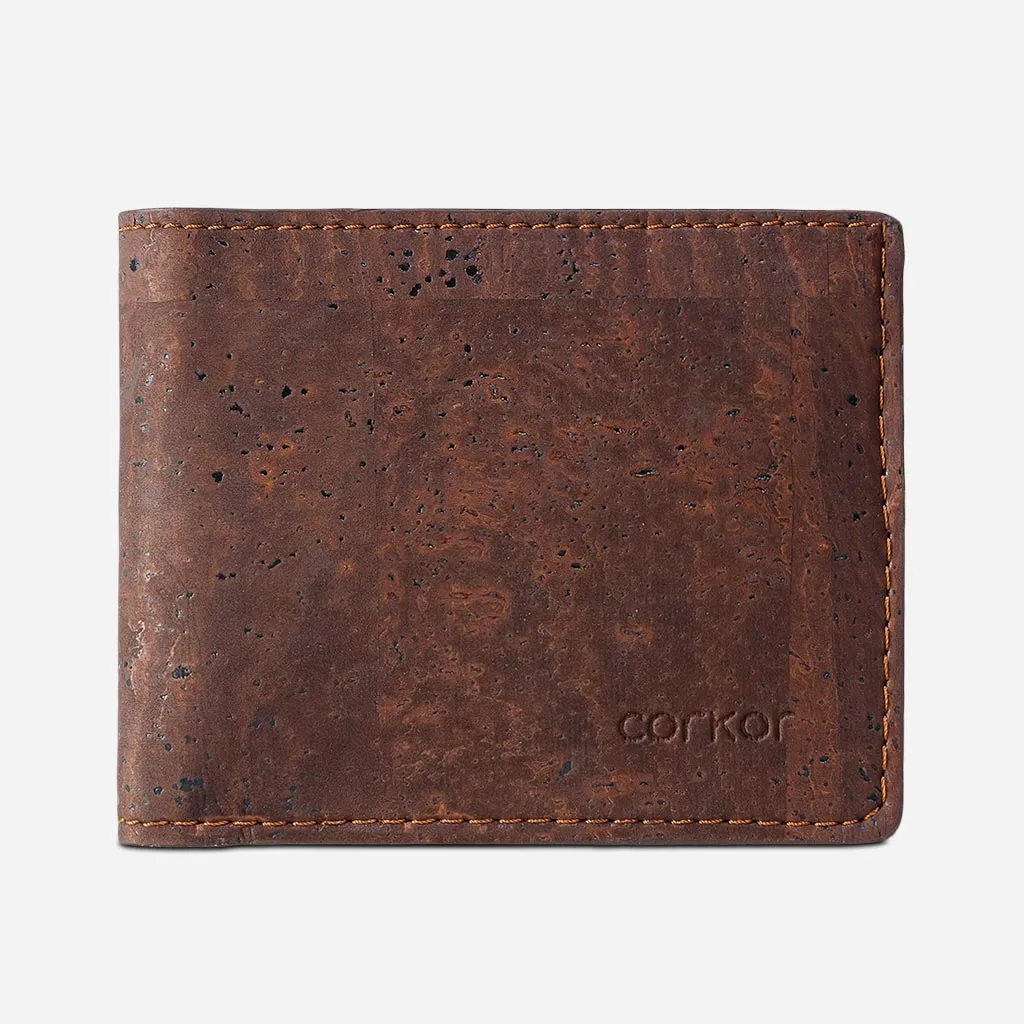 Cork Wallet With Coin Pocket