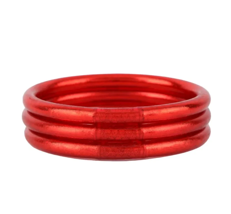 Crimson All Weather Bangles