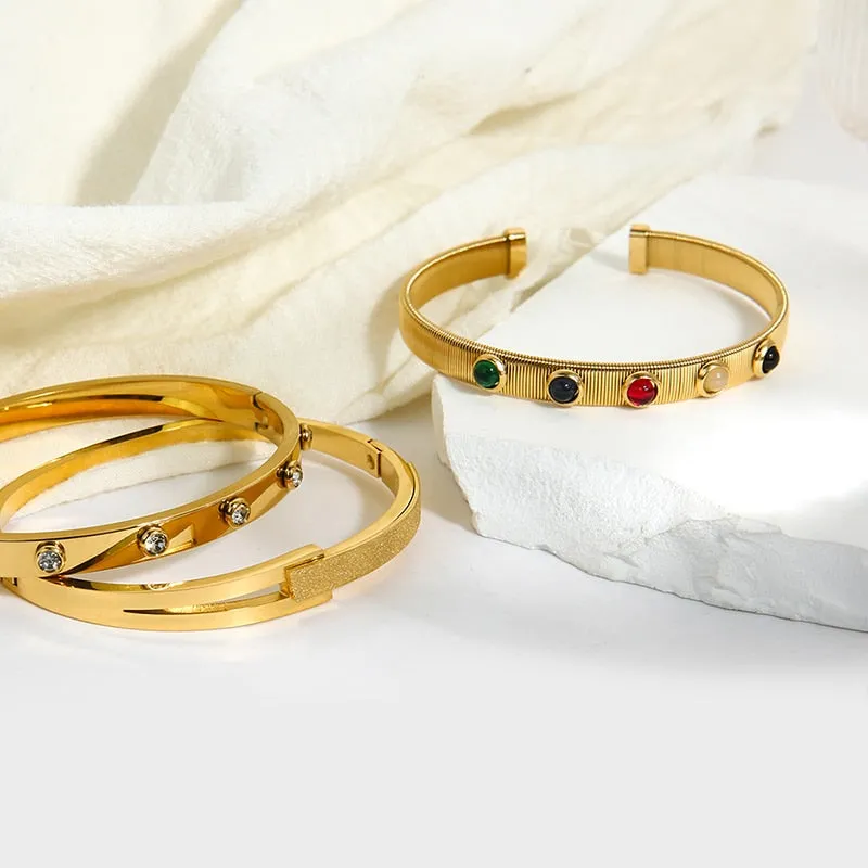 Crystyl Stacking Bangles