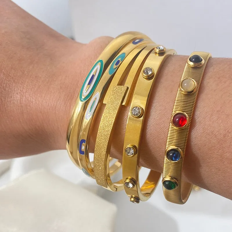 Crystyl Stacking Bangles