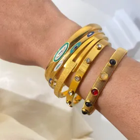 Crystyl Stacking Bangles