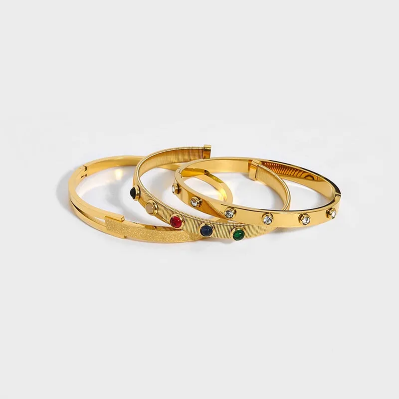 Crystyl Stacking Bangles