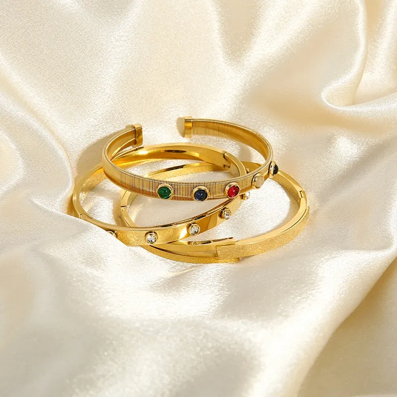 Crystyl Stacking Bangles