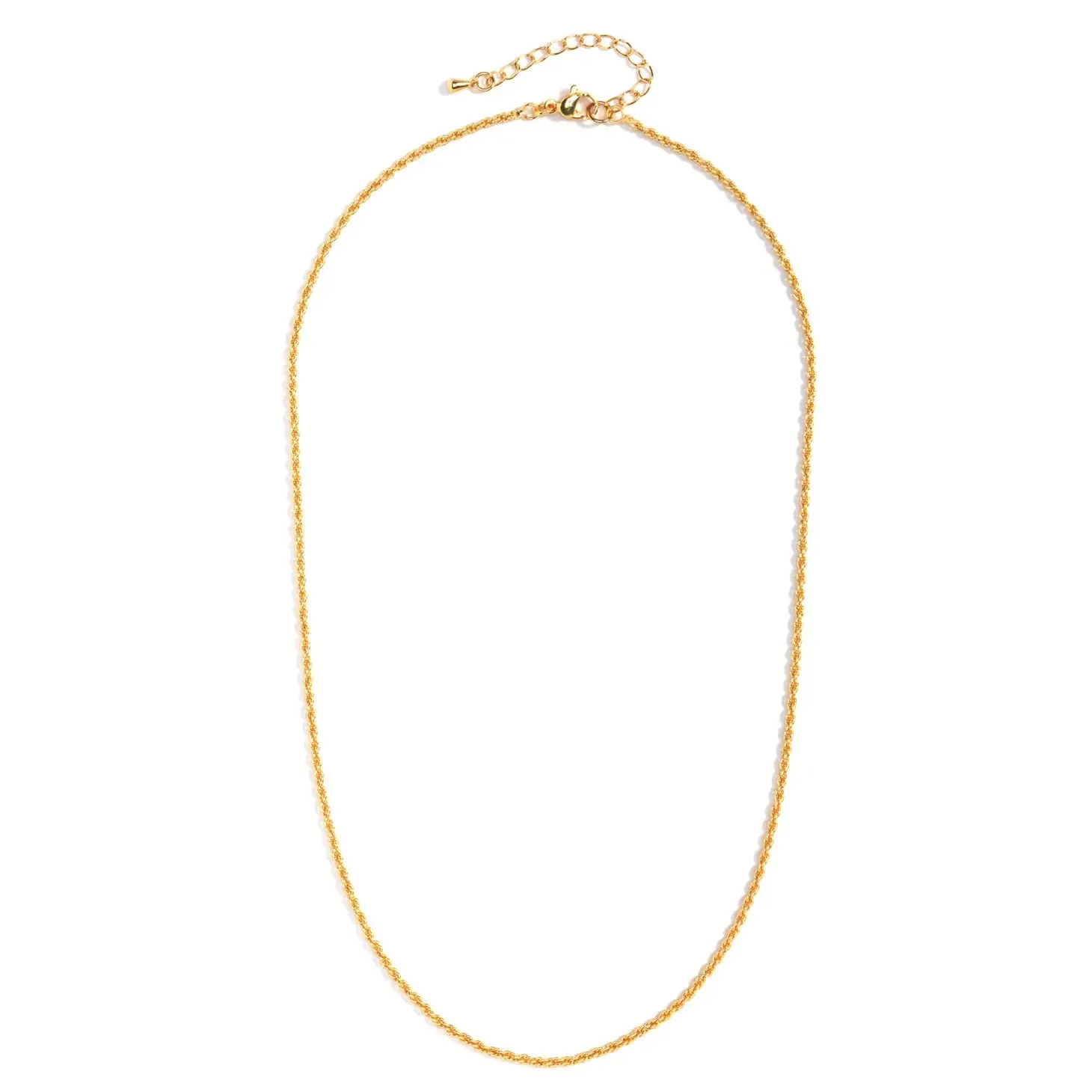 Don't Get it Twisted Gold Chain Necklace