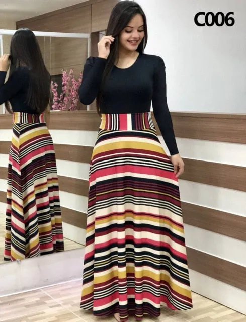 Dress Elegant Sexy Woman Super Long Dress