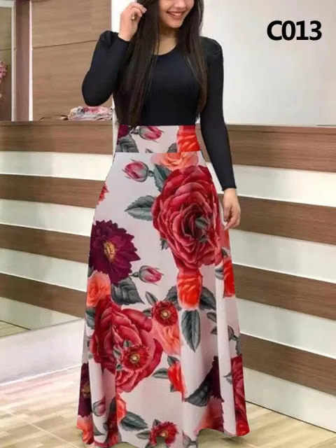 Dress Elegant Sexy Woman Super Long Dress