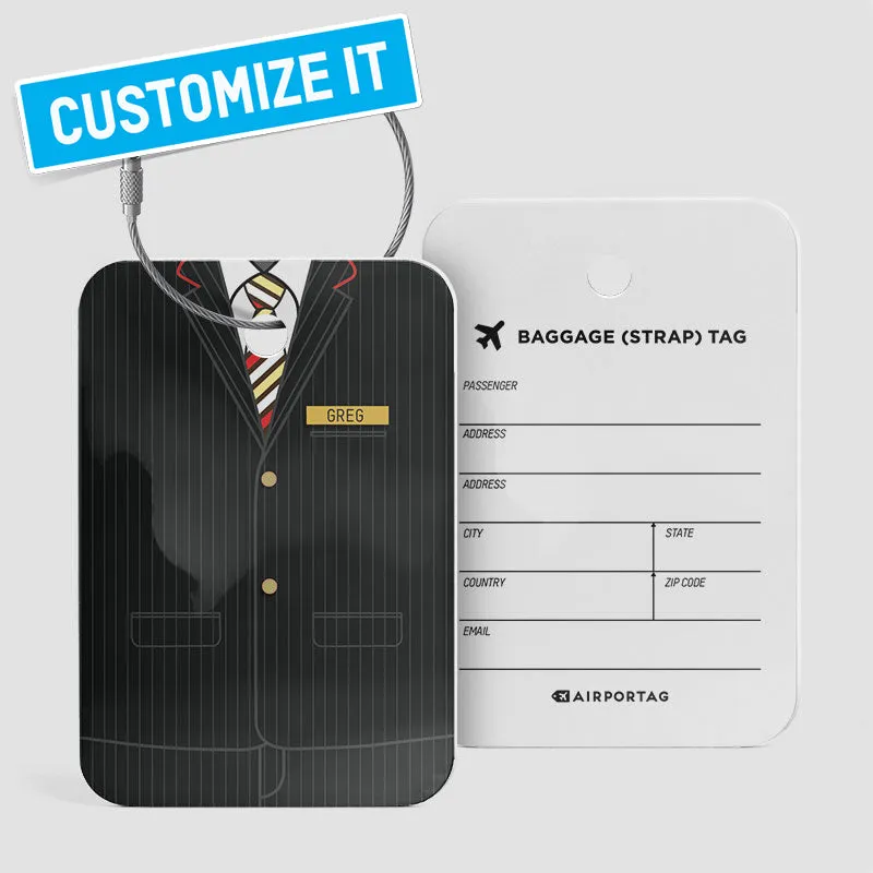 EK Male Cabin Crew Uniform - Luggage Tag