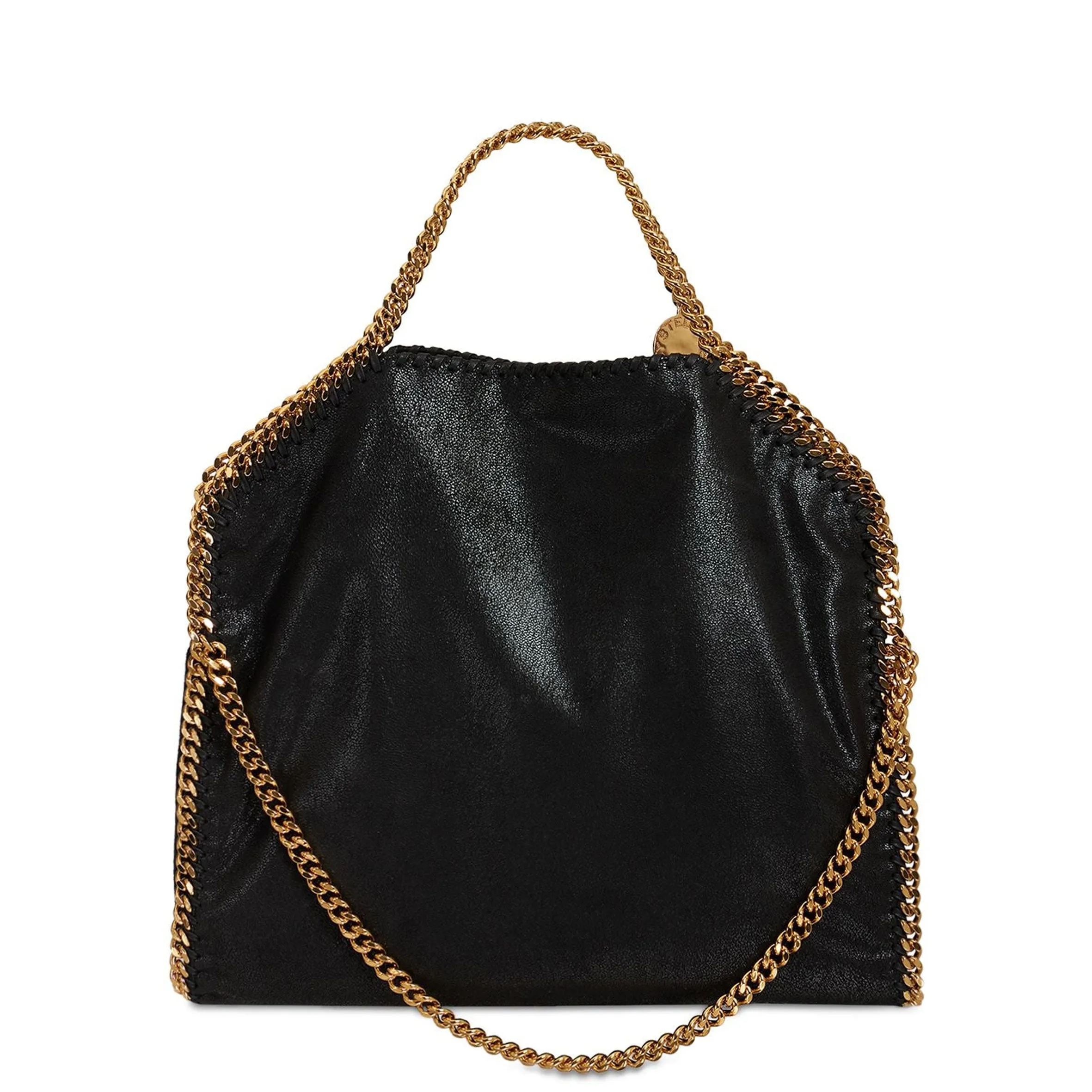 Falabella Tote Gold Chain, Black