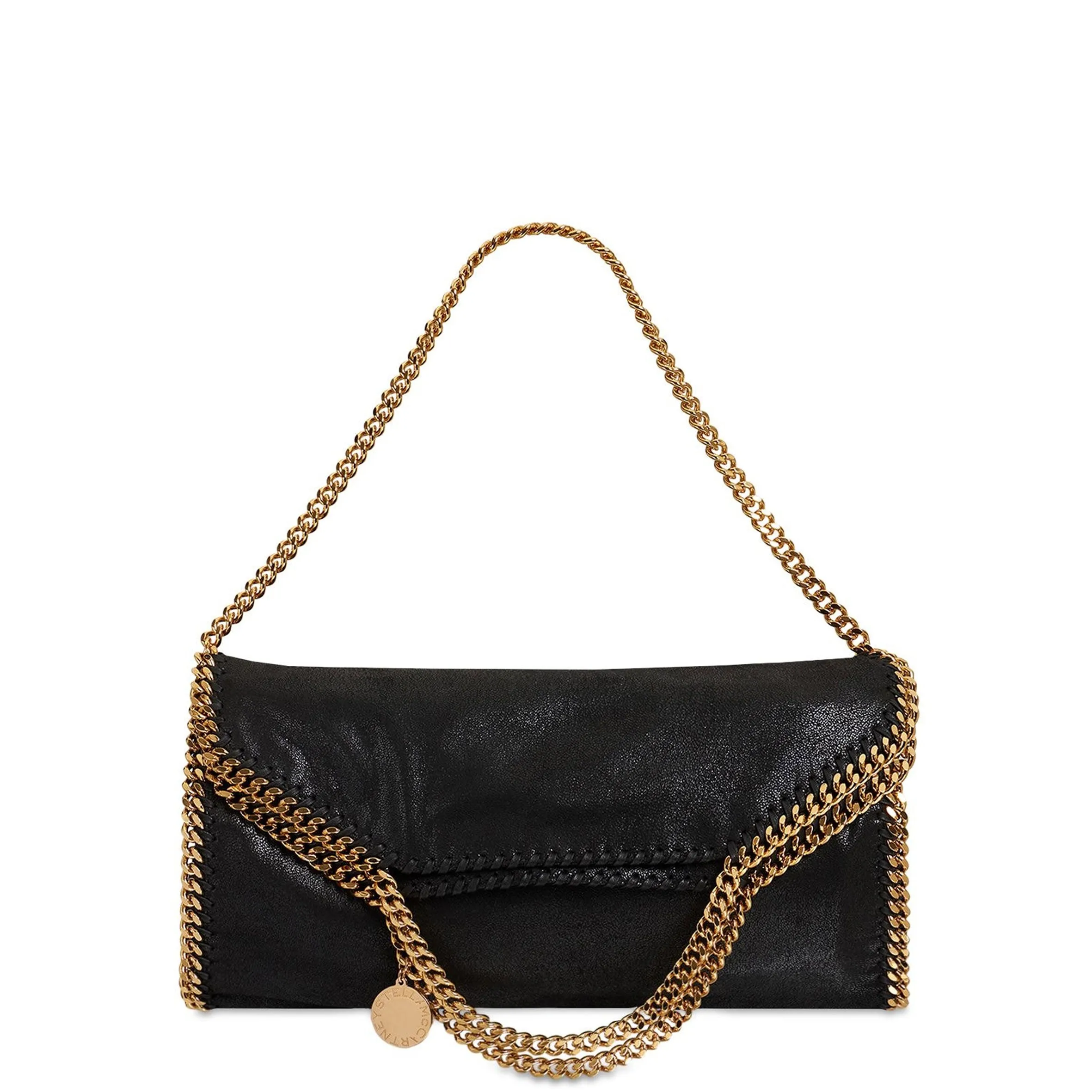 Falabella Tote Gold Chain, Black