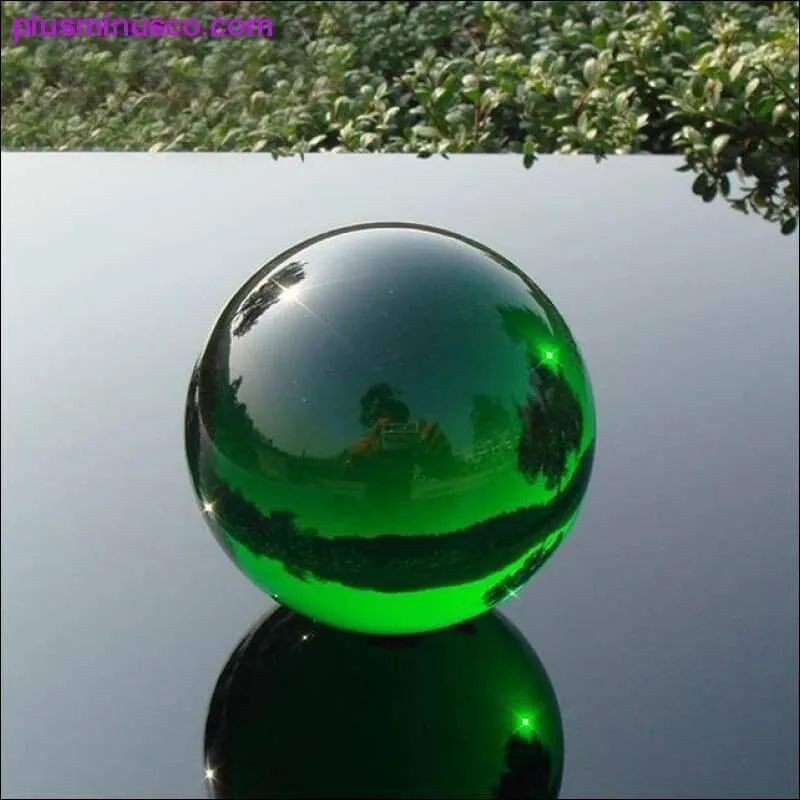 Feng Shui Glass Obsidian Crystal Ball - Magic Healing Balls, Meditation Crystal Balls