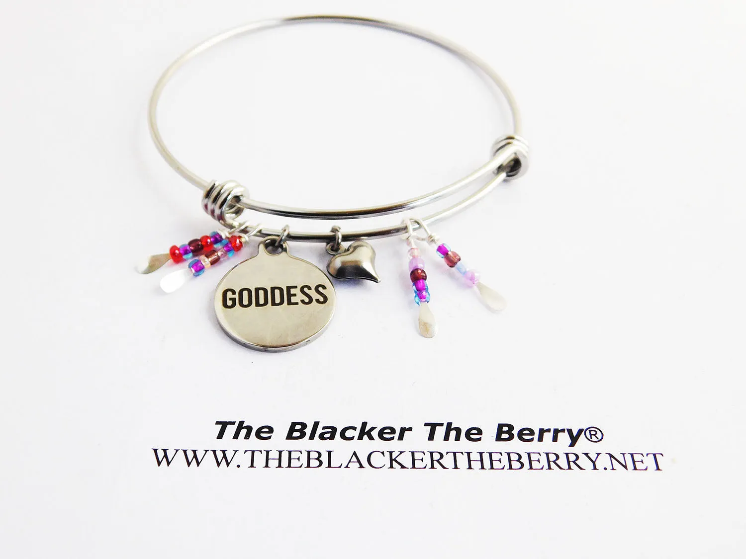 Goddess Bangles Stainless Steel Jewelry