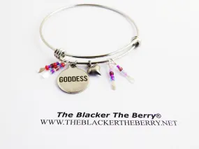 Goddess Bangles Stainless Steel Jewelry