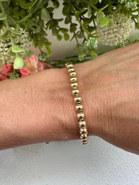 Gold Filled Beaded Bracelets