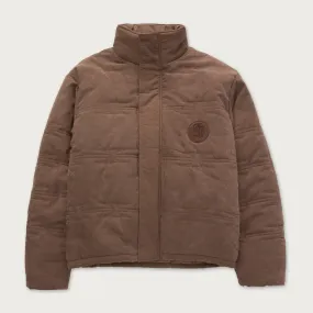 H Wire Quilt Jacket - Brown