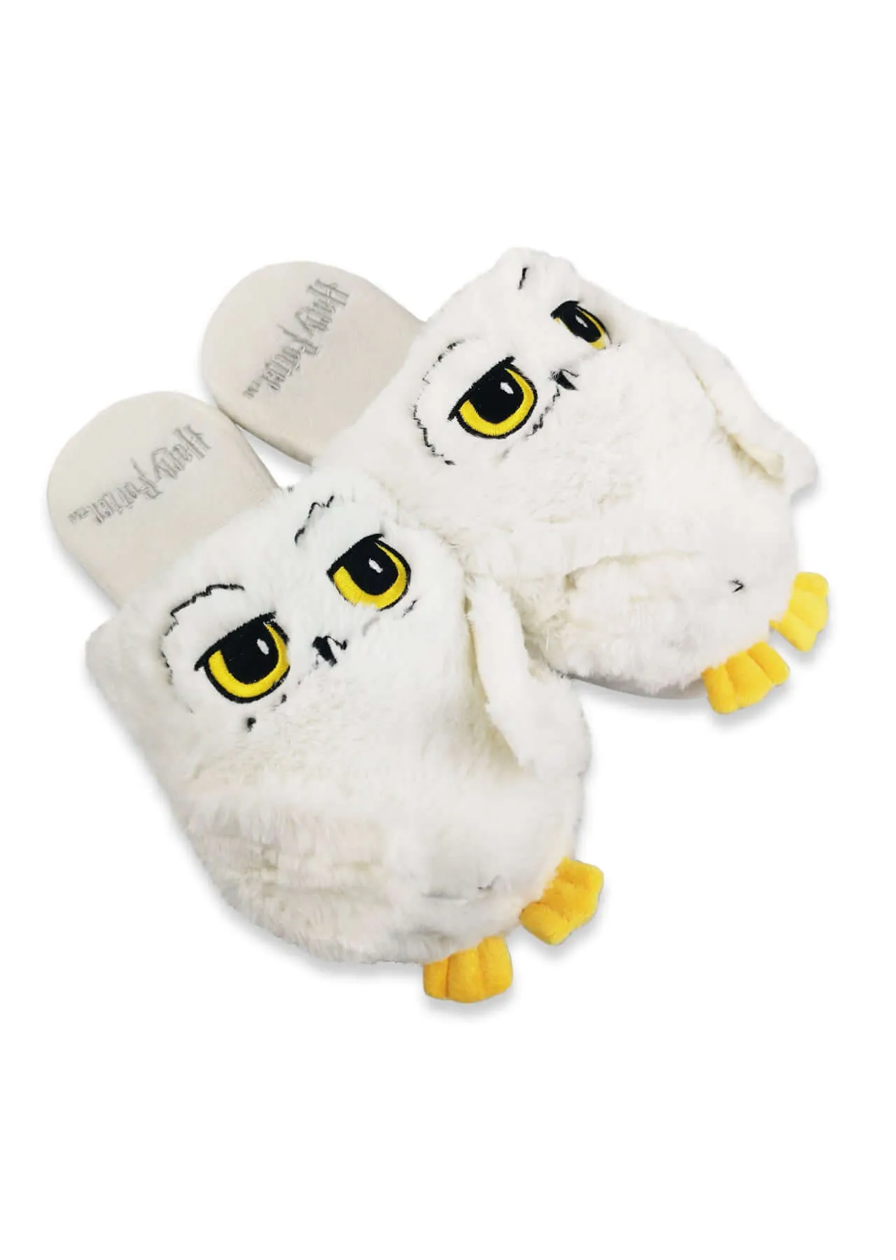 Hedwig White Adult Slippers