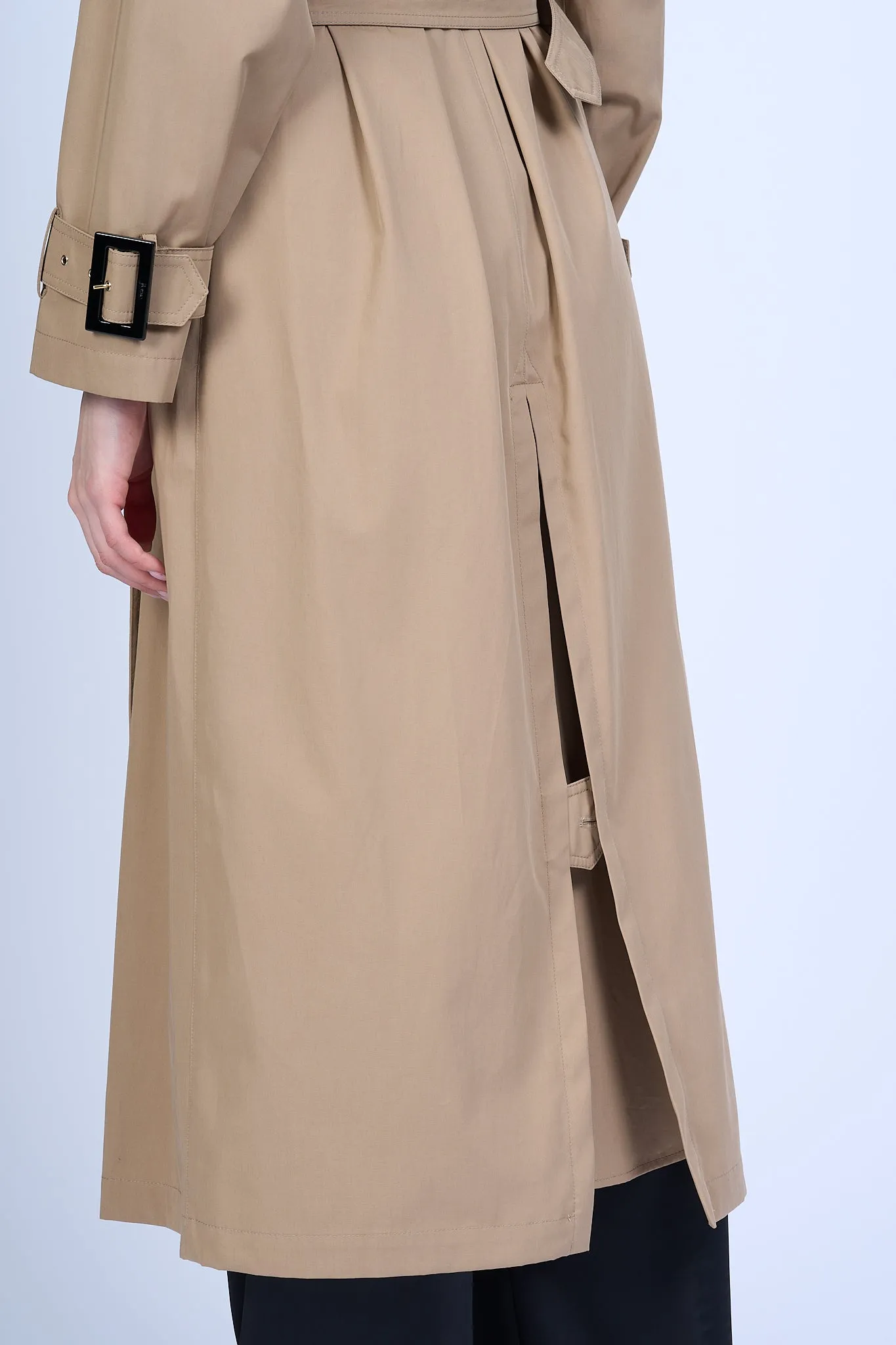 Herno Trench Lungo Sabbia Donna