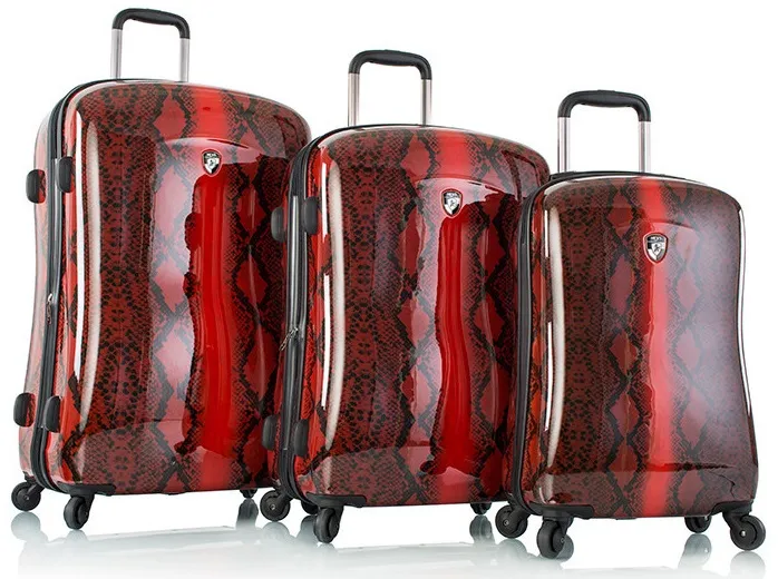 Heys America Exotic Python 3-Piece Luggage Set 