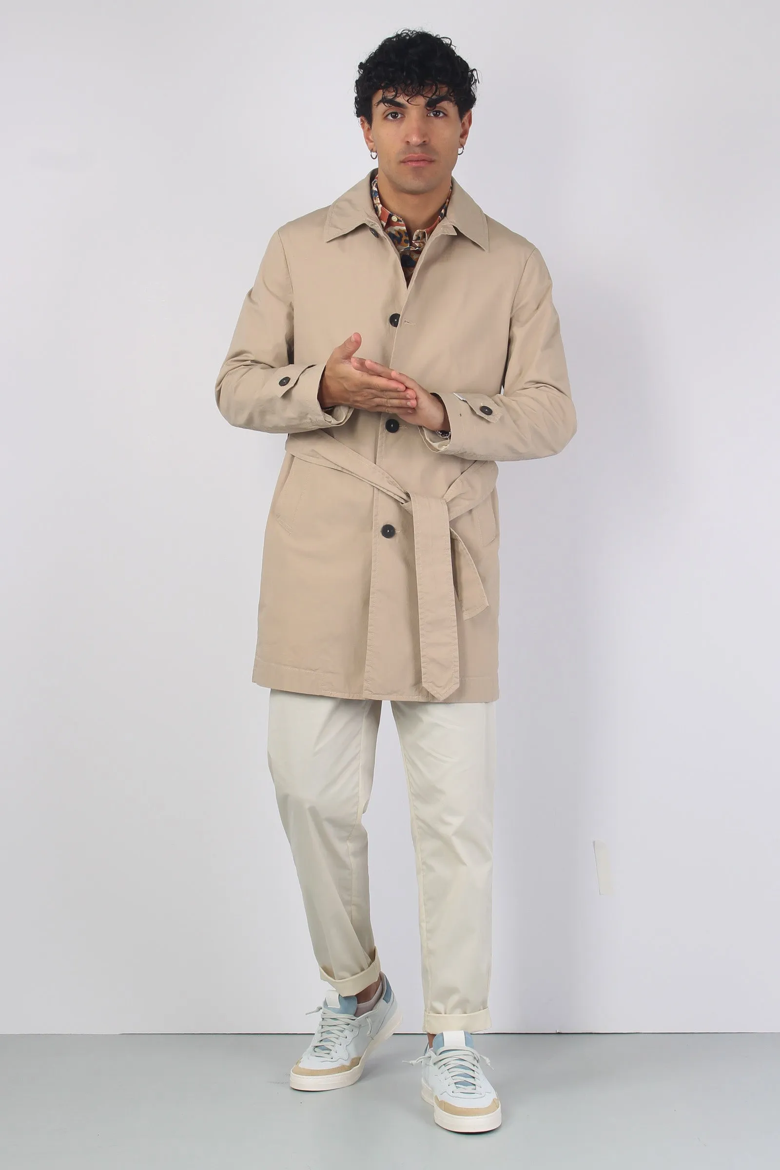 Isola Trench Basico Beige