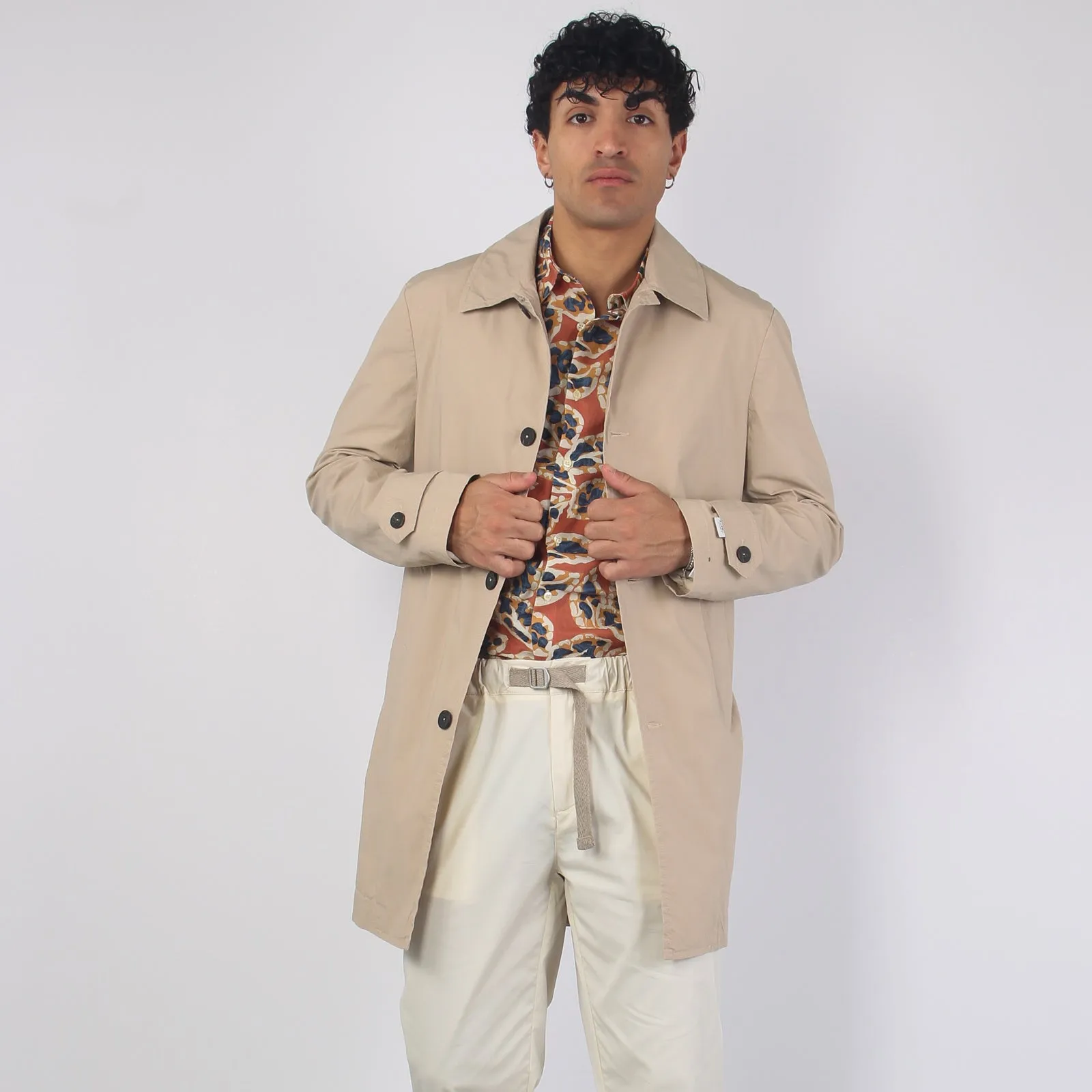 Isola Trench Basico Beige