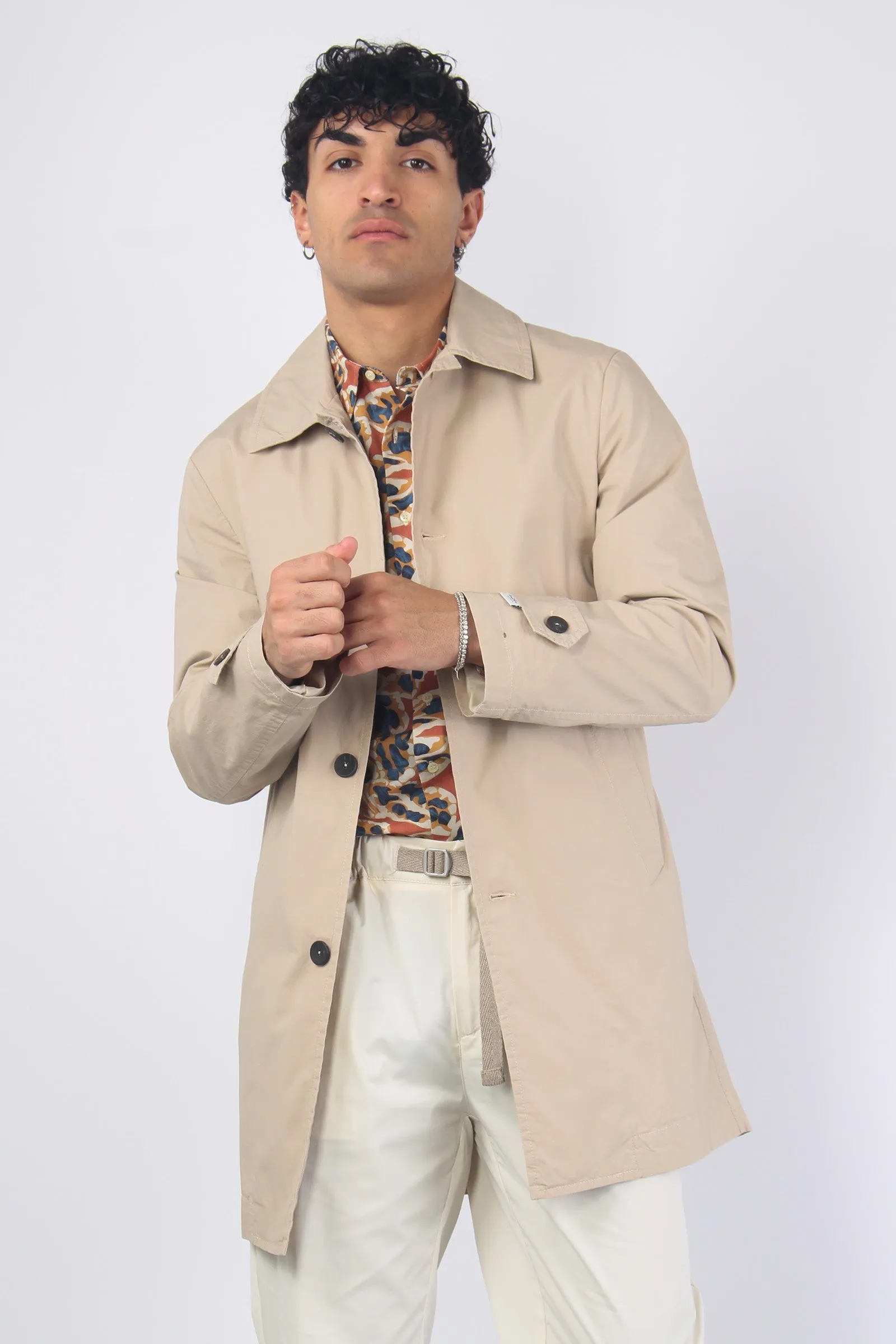 Isola Trench Basico Beige